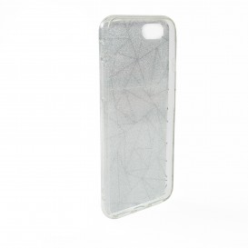 Coque TPU paillettes et formes géométriques iPhone 8 / iPhone 7