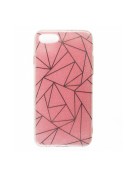 Coque TPU paillettes et formes géométriques iPhone 8 / iPhone 7