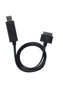 Nouveau Cable lumineux USB noir pour IPhone IPad et IPod