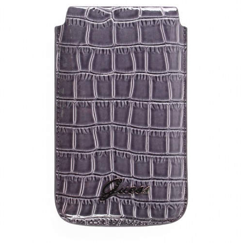 Housse Guess Croco Gris Universelle