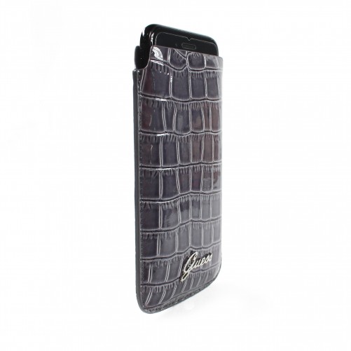 Housse Guess Croco Gris Universelle