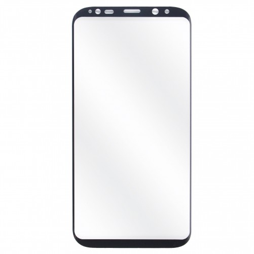 Verre Trempé 5D full contour Noir pour écran Samsung Galaxy S8 Plus