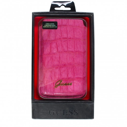 Housse Guess Croco Rose Universelle