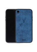 Coque iPhone XR "Deer" effet cuir