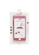 Coque de protection 360° avec film en verre trempé iPhone 6/6S