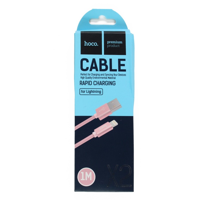 Câble lightning tressé 1m Fast Charge HOCO Câble lightning tressé 1m Fast Charge HOCO