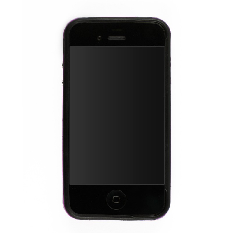 Bumper - Contour TPU Rose & Noir IPhone 4 & 4S Bumper - Contour TPU Rose & Noir IPhone 4 & 4S