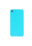Face arrière de remplacement bleue pour iPhone 4