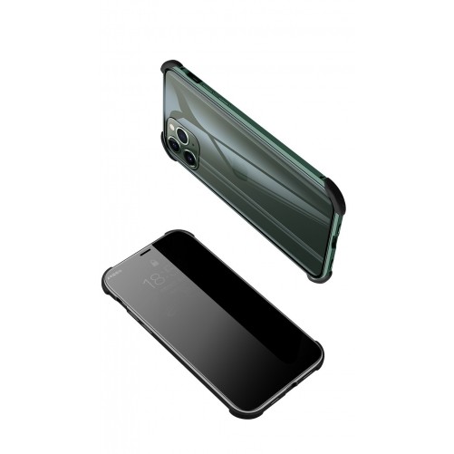 Coque protection 360° Anti-espion iPhone XR [Fermeture magnétique + verre trempé Confidentiel Privacy]