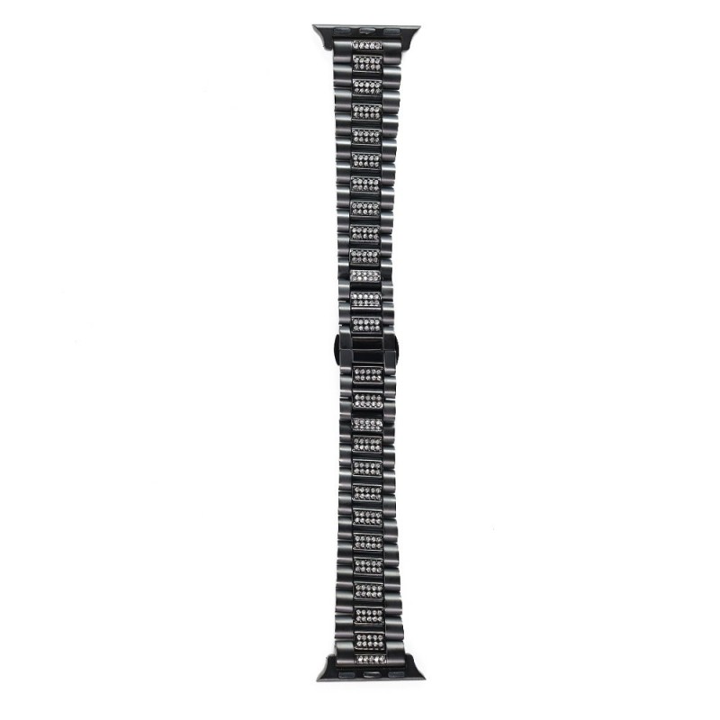 Bracelet métal NOIR Edition Limitée - Apple Watch Series 1/2/3/4 38/40mm Bracelet métal NOIR Edition Limitée - Apple Watch Series 1/2/3/4 38/40mm