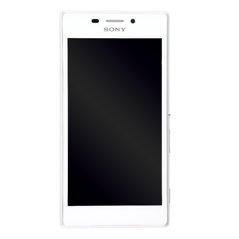 Ecran complet BLANC (LCD+Tactile+Châssis) - Xperia M2 Aqua Ecran complet BLANC (LCD+Tactile+Châssis) - Xperia M2 Aqua