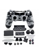 Coques DualShock 4  look camouflage + boutons