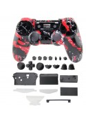 Coques DualShock 4  look camouflage + boutons