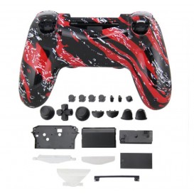 Coques DualShock 4  look camouflage + boutons