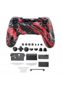 Coques DualShock 4  look camouflage + boutons