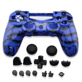 Coques DualShock 4  look camouflage + boutons