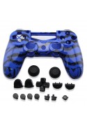 Coques DualShock 4  look camouflage + boutons