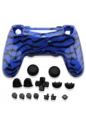 Coques DualShock 4  look camouflage + boutons