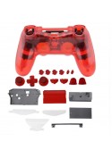 Coque DualShock 4 Transparente + boutons
