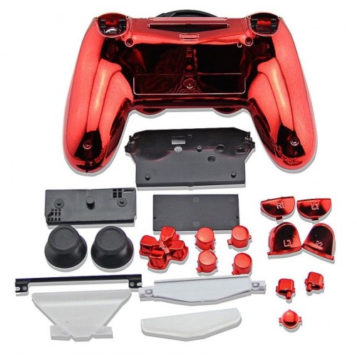 Coque DualShock 4 Chrome + boutons