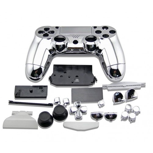 Coque DualShock 4 Chrome + boutons