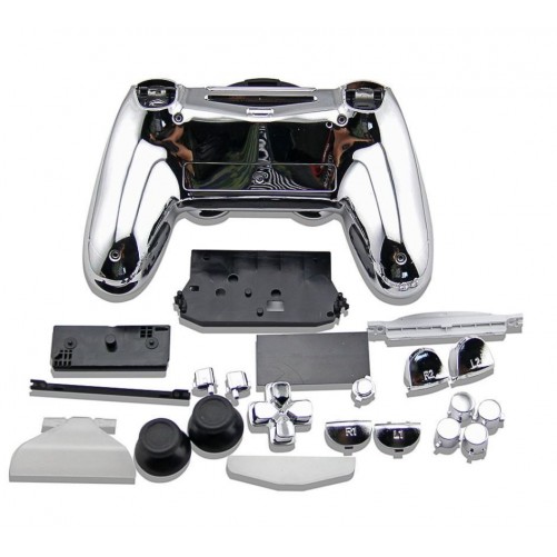 Coque DualShock 4 Chrome + boutons