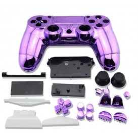Coque DualShock 4 Chrome + boutons