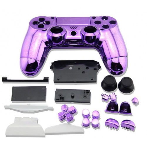 Coque DualShock 4 Chrome + boutons