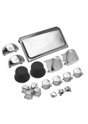 Lot boutons Chrome DualShock 4 V2  (PS4 Slim)