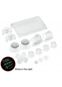 Lot boutons Transparents DualShock 4 V2  (PS4 Slim)