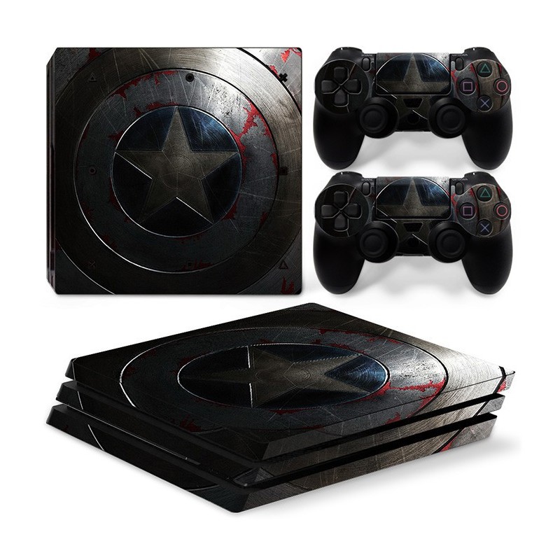 Skin PS4 Pro Captain America (Stickers) Skin PS4 Pro Captain America (Stickers)