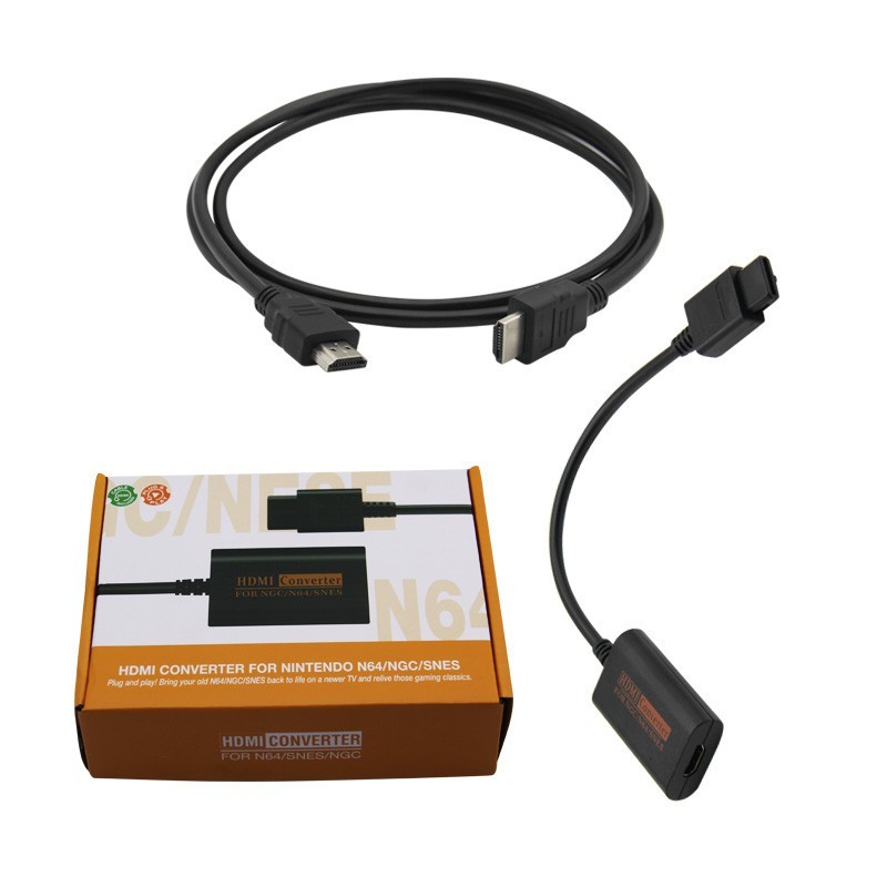 Convertisseur HDMI pour Nintendo 64 / Game Cube / SNES Convertisseur HDMI pour Nintendo 64 / Game Cube / SNES