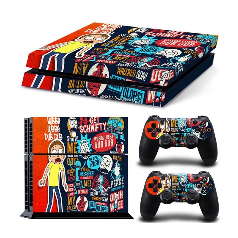Skin PS4 Rick et Morty (Stickers)