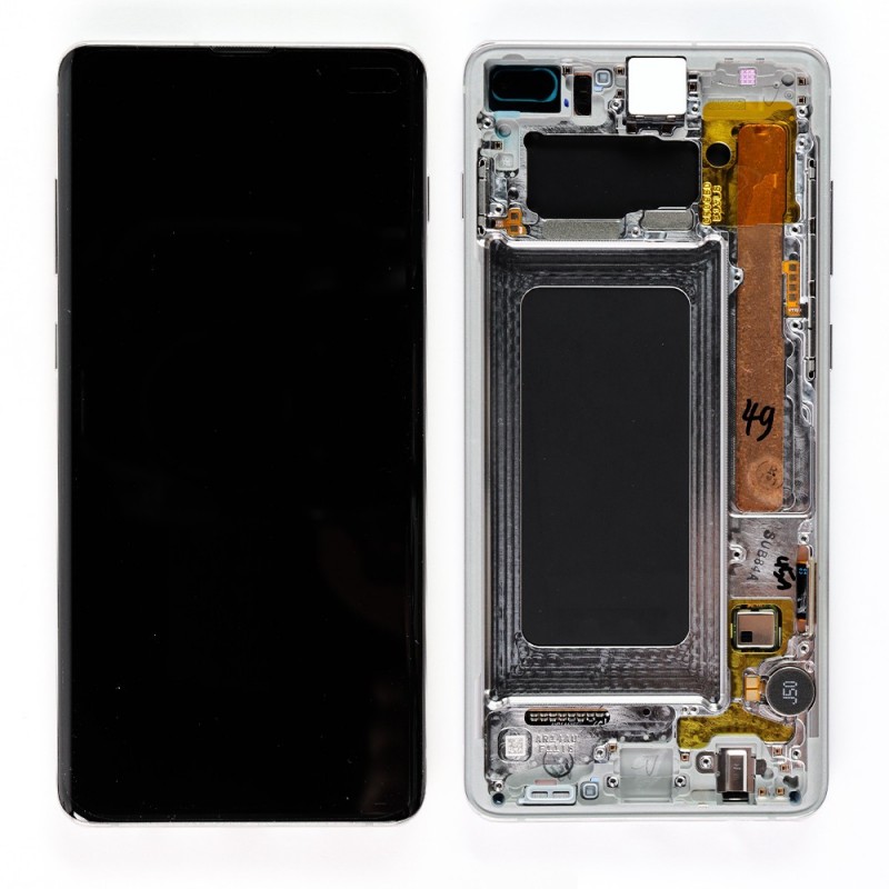 Ecran complet BLANC (Officiel) - Galaxy S10+ Ecran complet BLANC (Officiel) - Galaxy S10+