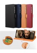 Etui cuir à rabat G-Case Honour Series - Galaxy Note 20
