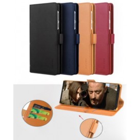 Etui cuir à rabat G-Case Honour Series - Galaxy Note 20 Ultra
