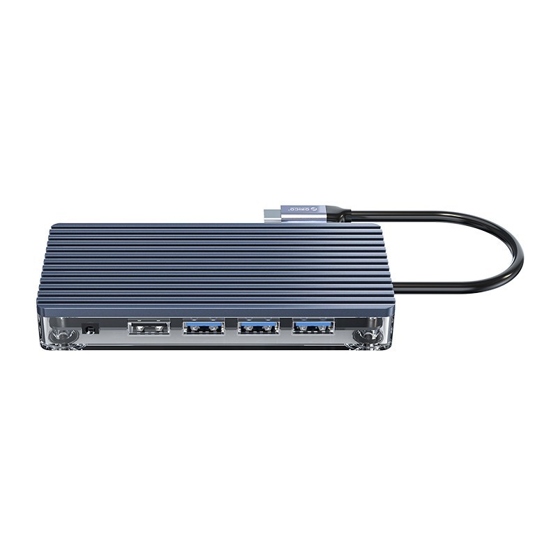 Hub USB-C 10 en 1 Transparent Hub USB-C 10 en 1 Transparent