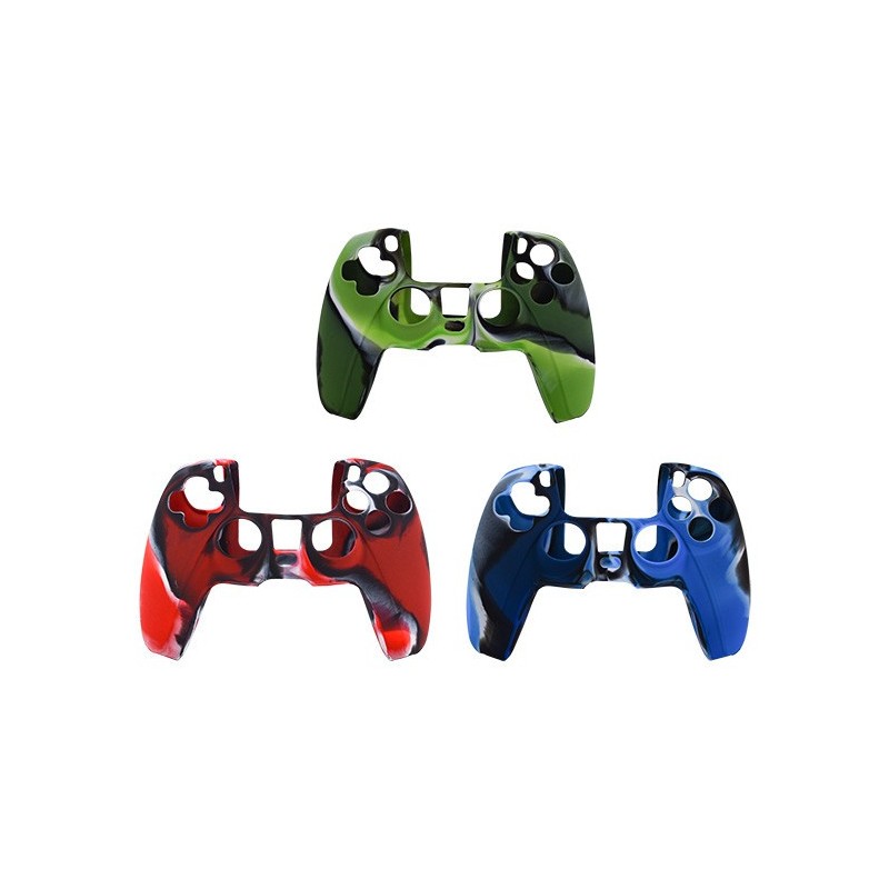 Coque protection silicone graphique manette DualSens compatible PS5 Coque protection silicone graphique manette DualSens compatible PS5