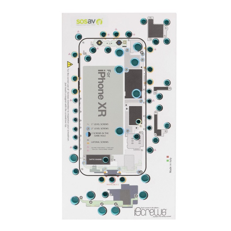 Organisateur de vis (iScrews) - iPhone XR Organisateur de vis (iScrews) - iPhone XR