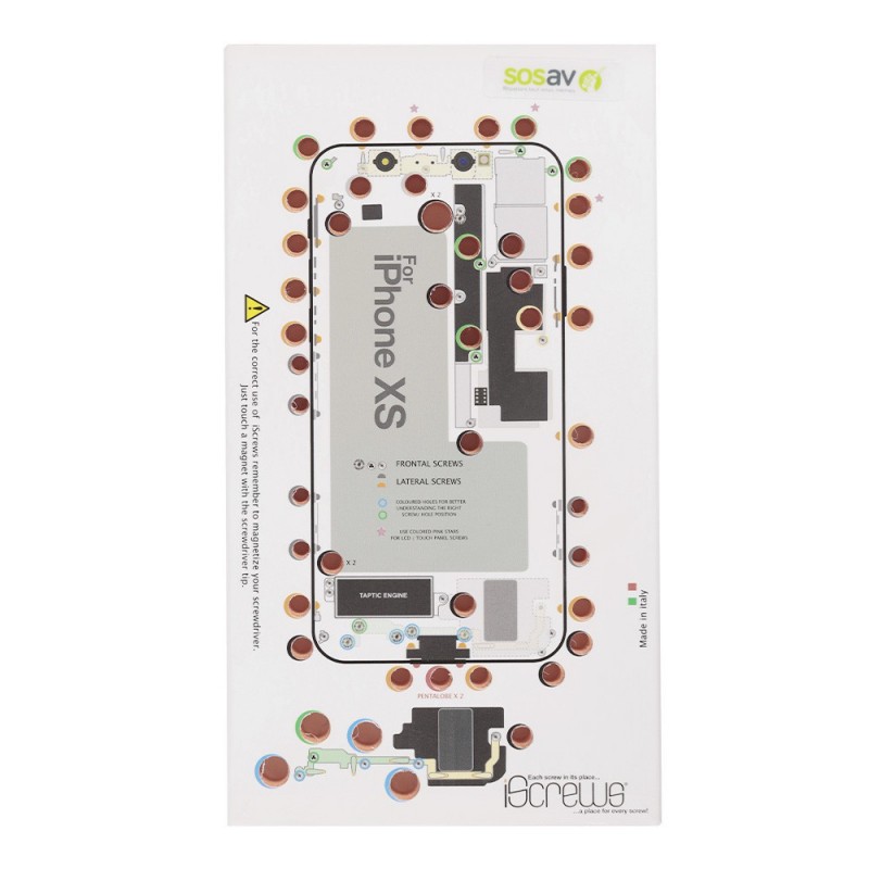 Organisateur de vis (iScrews) - iPhone XS Organisateur de vis (iScrews) - iPhone XS