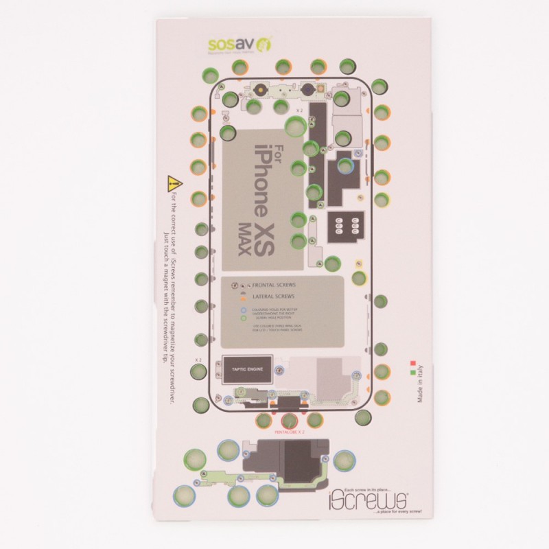 Organisateur de vis (iScrews) - iPhone XS MAX Organisateur de vis (iScrews) - iPhone XS MAX