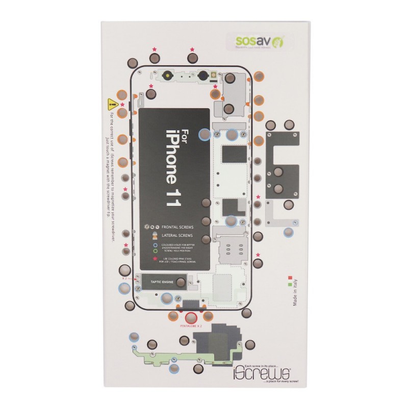 Organisateur de vis (iScrews) - iPhone 11 Organisateur de vis (iScrews) - iPhone 11