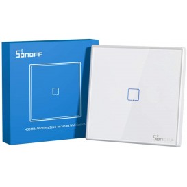 Interrupteur simple connecté Wifi- Blanc