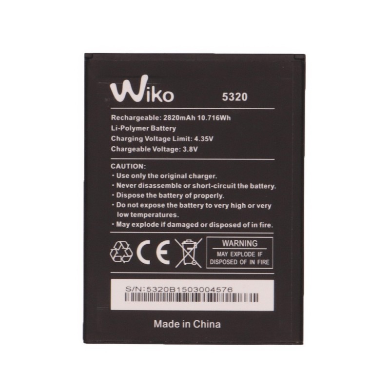 Batterie (Officielle) - Wiko Ridge Fab 4G Batterie (Officielle) - Wiko Ridge Fab 4G
