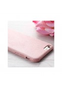 Coque souple en nubuck iPhone 7 Plus / iPhone 8 Plus