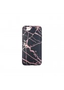 Coque souple or texture marbre iPhone 7 / iPhone 8