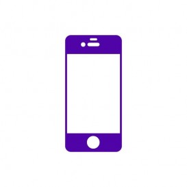Film protection avant couleur iPhone 4 4S