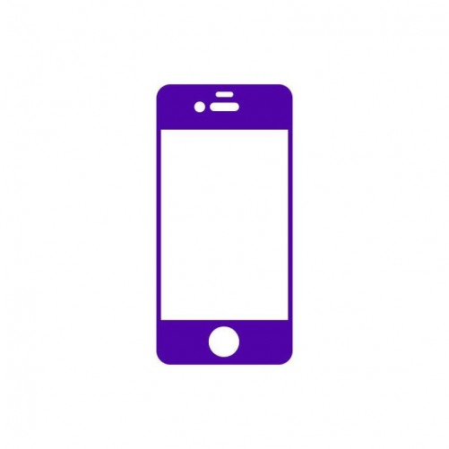 Film protection avant couleur iPhone 4 4S