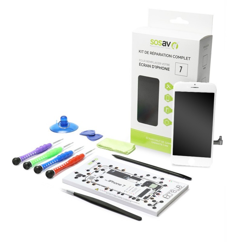 Kit de réparation Ecran blanc - iPhone 7 Kit de réparation Ecran blanc - iPhone 7