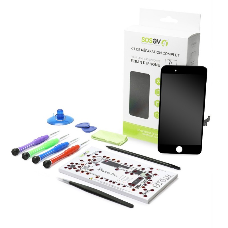 Kit de réparation Ecran noir - iPhone 7 Plus Kit de réparation Ecran noir - iPhone 7 Plus